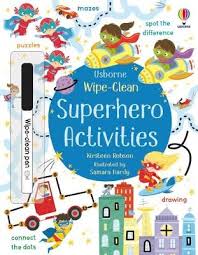 Superhero-Activites-Wipe-Clean-Usborne-9781474986854