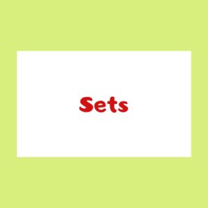 Sets