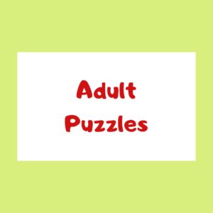 Adult Puzzles